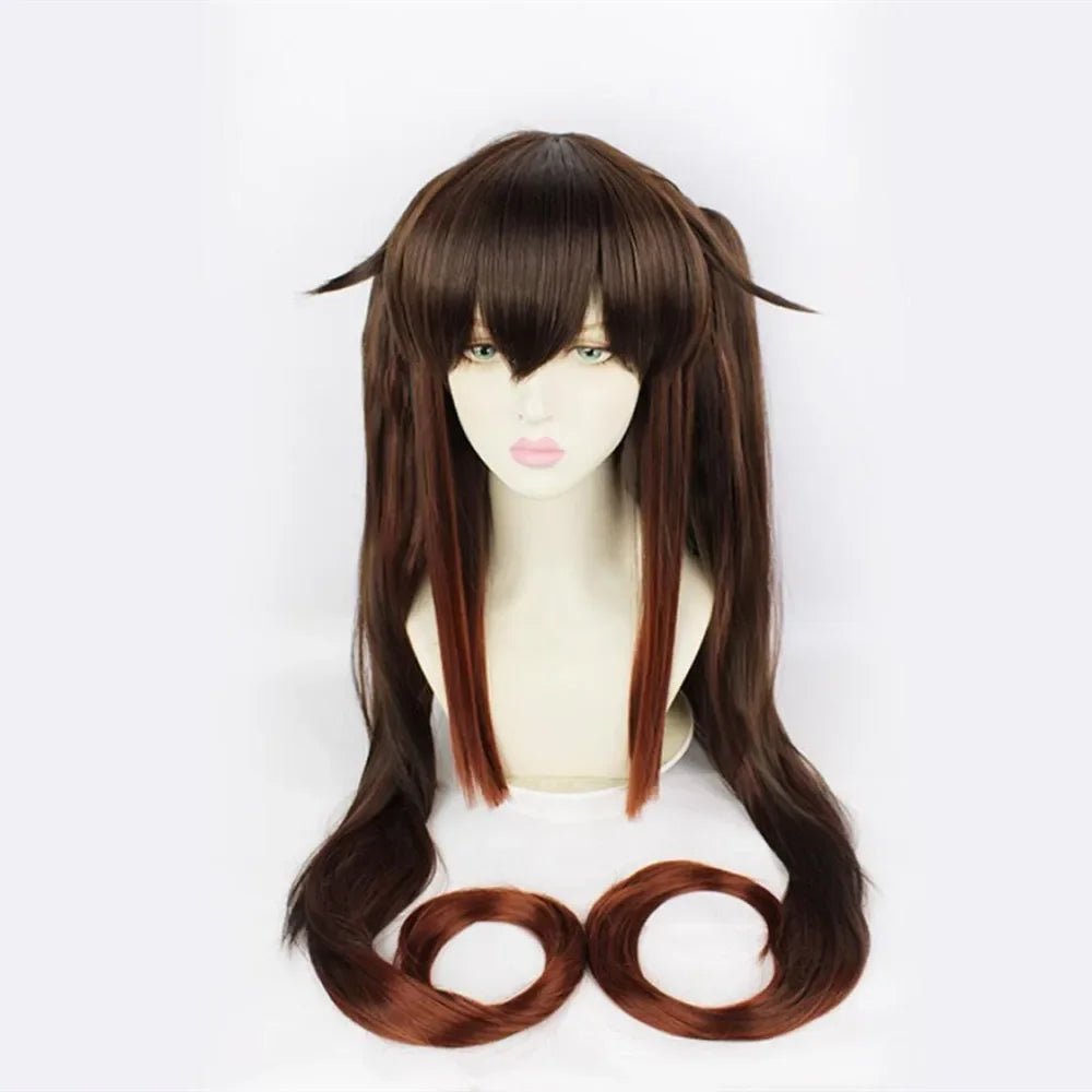 New 2024 anime Genshin impact Hulai Hu costume women Halloween clothes wigs