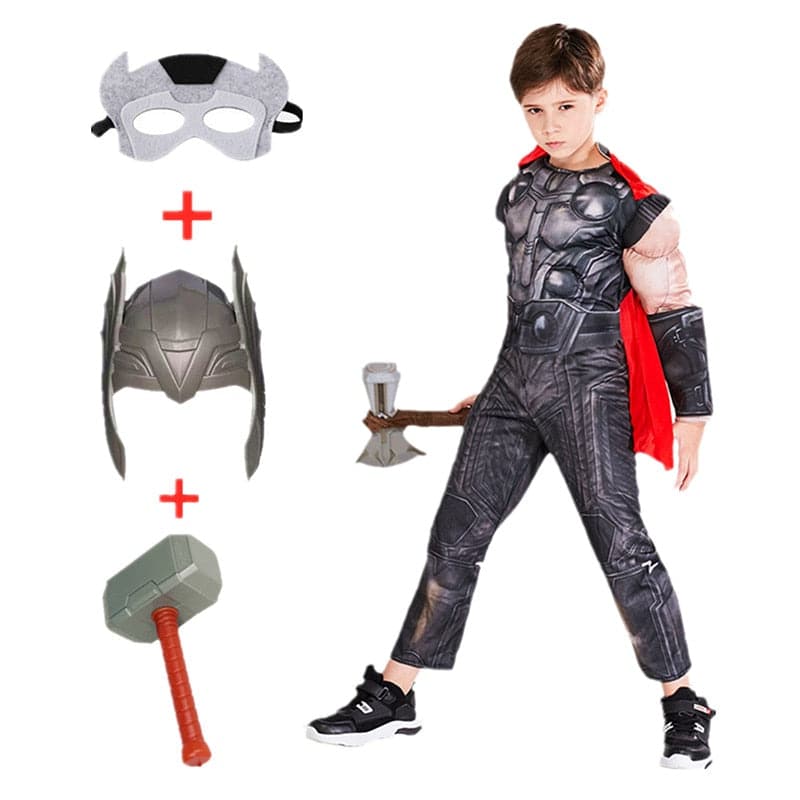 Kids Thor Halloween Costume - Superhero Halloween Cosplay Dresses