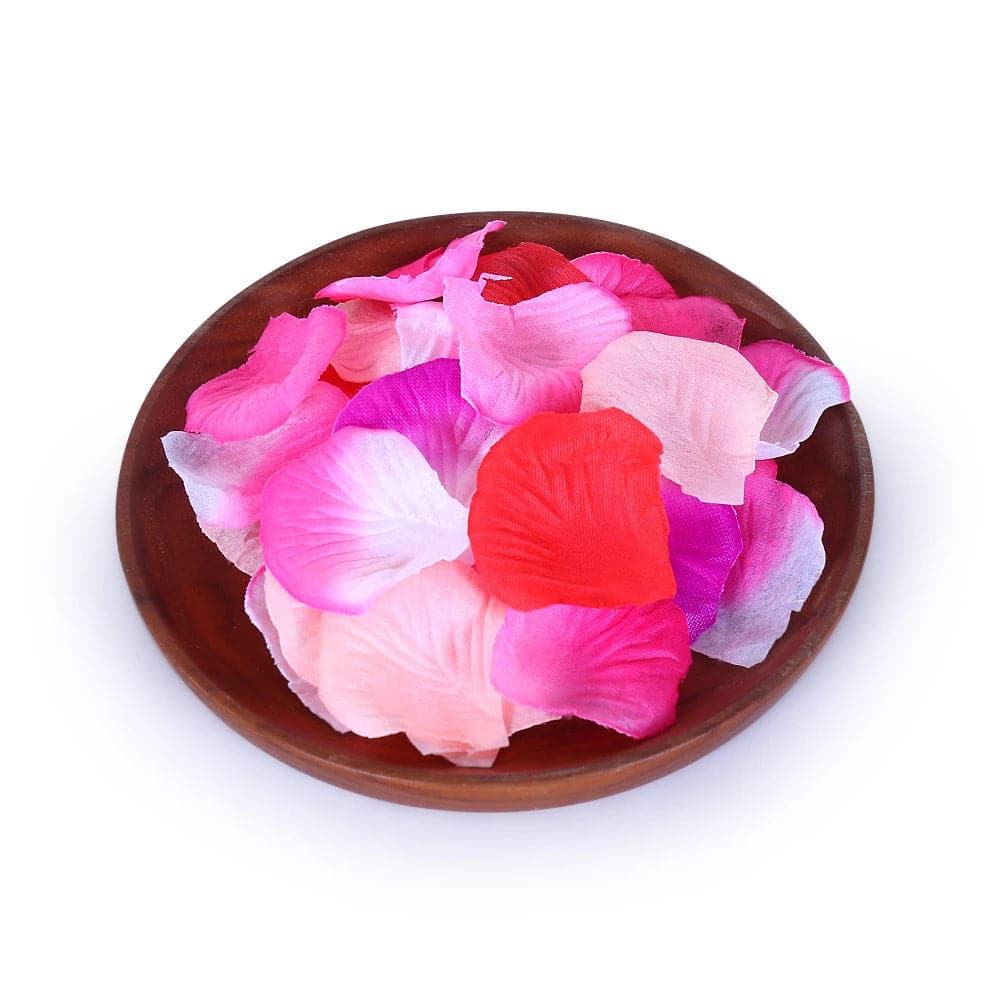 Rose petal non-woven fabric stack 1000 wedding bar celebration hand held decorative props simulation flowers