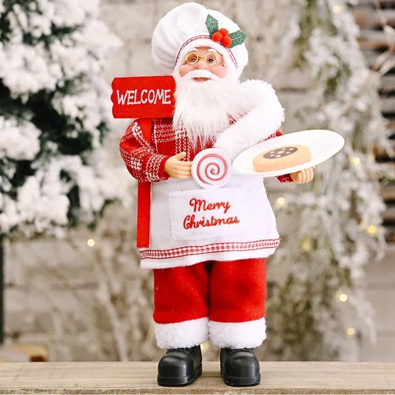 New Big Santa Claus Doll Children Xmas Gift Christmas Tree Decorations Home Wedding Party Supplies Plush Ornaments