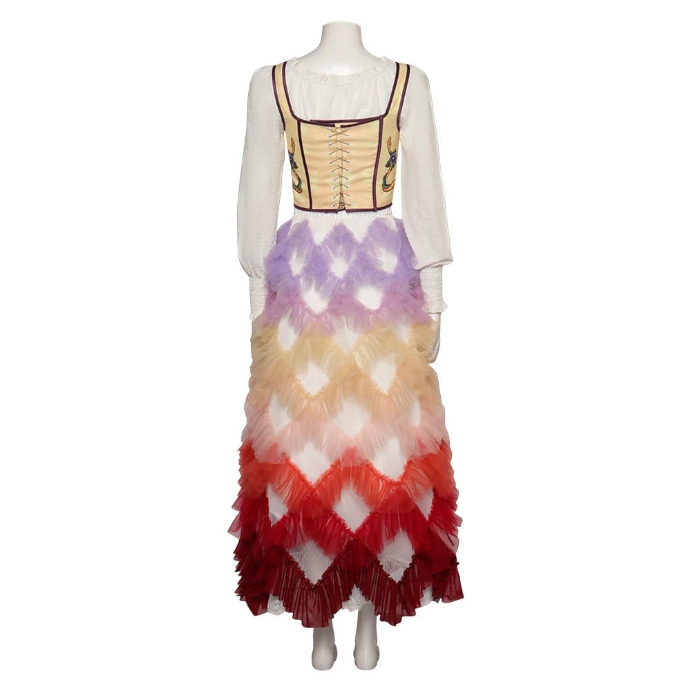 Women Lucy Baird Cosplay Fantasy Outfits 2023 Movie Hunger Cosplay Game Costume Disguise Girls Dress Halloween Roleplay Suits