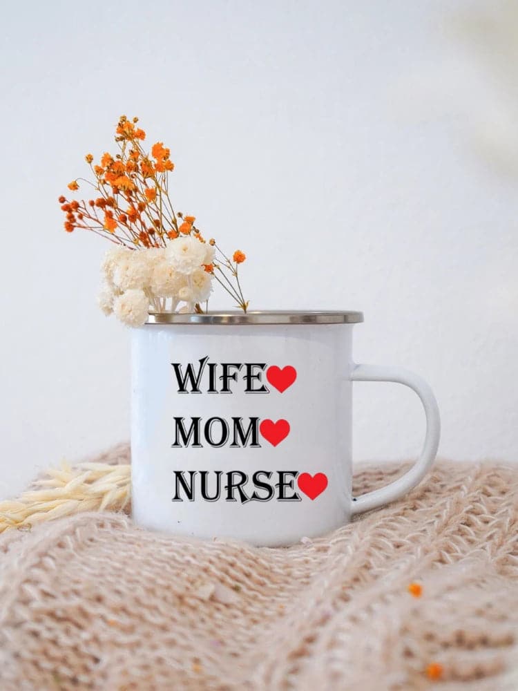 Enamel Mug Perfect Gifts for Nurse - Perfect Gifts for Your Nurse Girlfriend