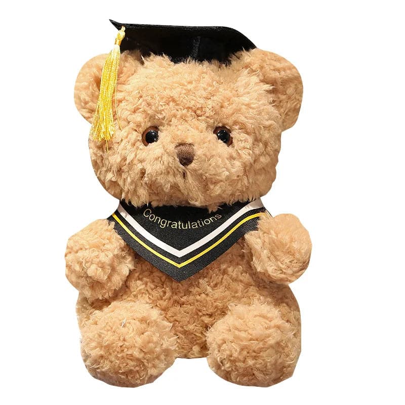 Graduation Clothing Teddy Bear for Gift - Small Sitting Bear