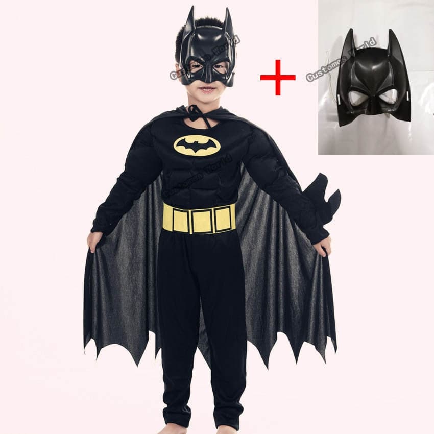 Batman Halloween Costume for Kids Masks & Capes