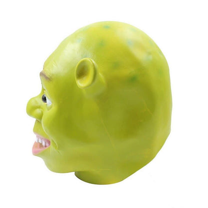 Animal Green Shrek Latex Mask: Movie Funny Costume