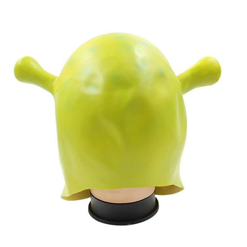 Animal Green Shrek Latex Mask: Movie Funny Costume