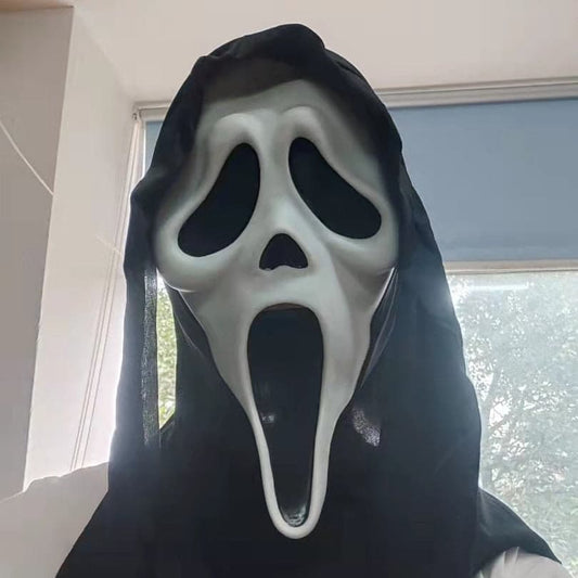 Ghost Face Scary Movie Scream Mask - Adult Halloween Costume Accessories