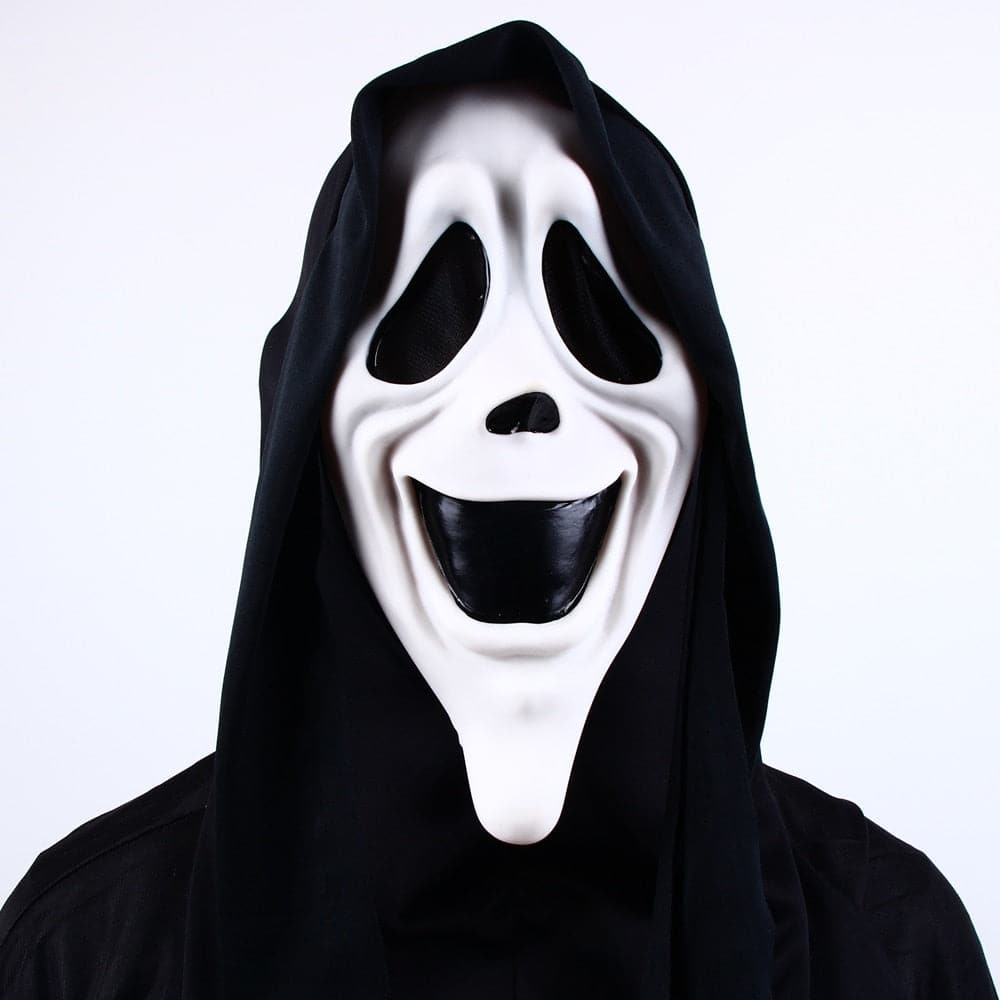 Ghost Face Scary Movie Scream Mask - Adult Halloween Costume Accessories
