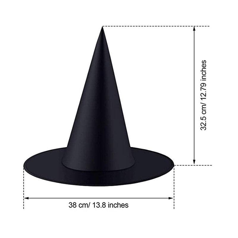 Halloween Black Witch Hat