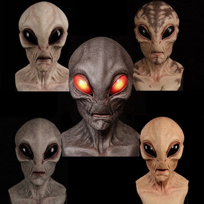 Alien Halloween Mask - Scary Supersoft Horror Cosplay Prop
