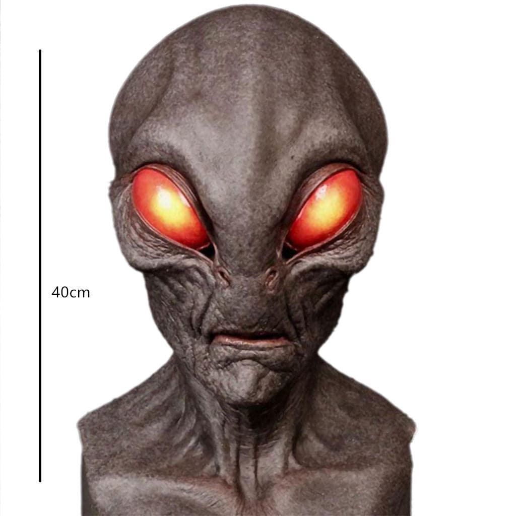 Alien Halloween Mask - Scary Supersoft Horror Cosplay Prop