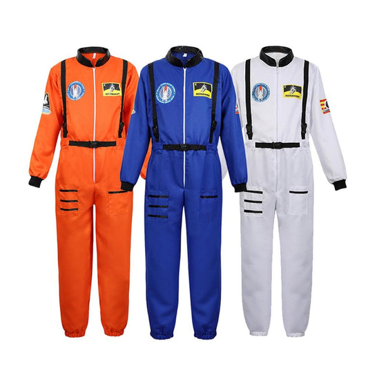 Astronaut Space Suit Costume: Adult Zipper Cosplay