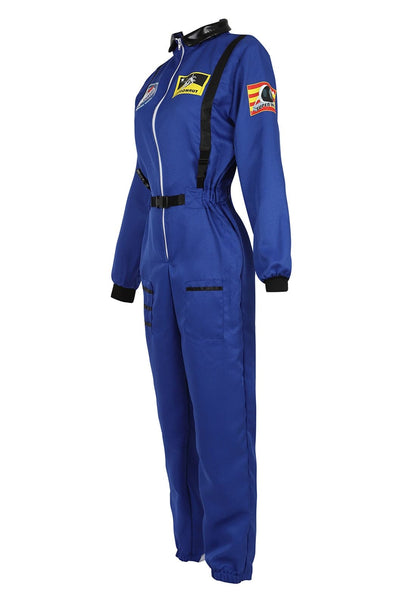 Silver Astronaut Costume Cosplay Men Women Costume Jumpsuits Astronaut Space Suit Adult Cosplay Costumes