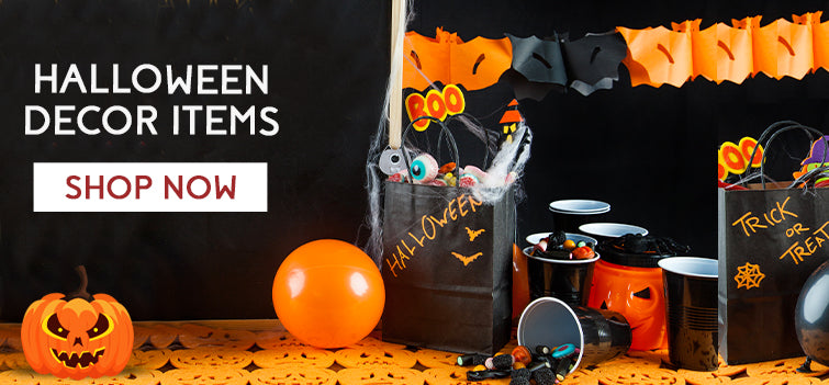 Halloween Decor Items Banner