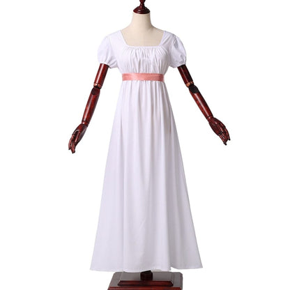 Womens Regency Dress - Bridgerton Halloween Dance Party Costume