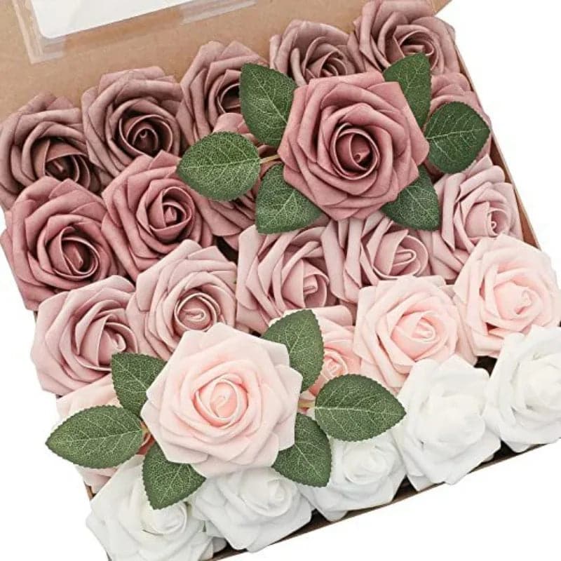 Foam Artificial Roses for Bouquets - Rose Artificial Flowers
