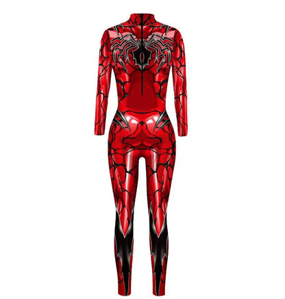 Spiderman Cosplay Woman Sexy Zentai Suit Spandex Bodysuit Superhero SPIDERMAN Costume Halloween Carnival Fancy Dress Jumpsuit