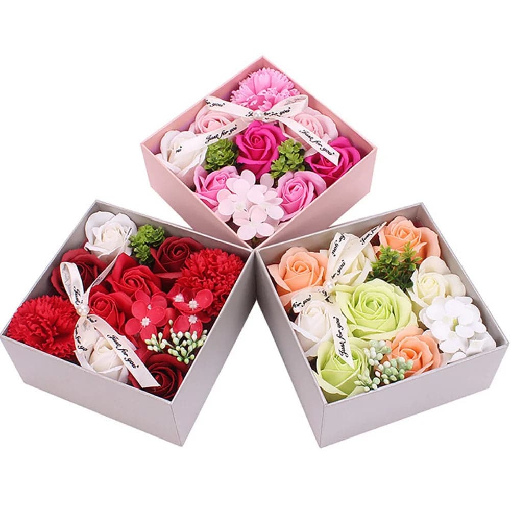 Romantic Valentine's Day Rose Gift Box - Carnation Rose