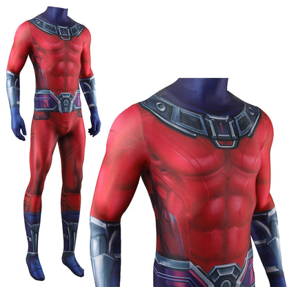 X-Men 97 Magneto Cosplay Costume Superhero 3D Printed Bodysuit X-Men 97 Magneto Spandex Outfit Cosplay Halloween Costume