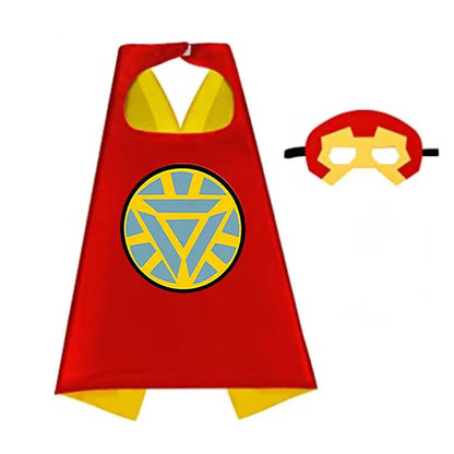 8 sets Superhero Capes for  Cool Halloween Costume Cosplay Festival Party Supplies Favors Dress Up for boys girls