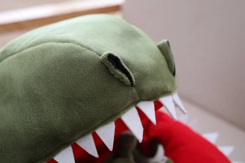 Cap Decor Coronet Headgear Headdress Funny Shark Dinosaur Toys PP Cotton Doll Cute Plush Toy Adult Plushs Hat