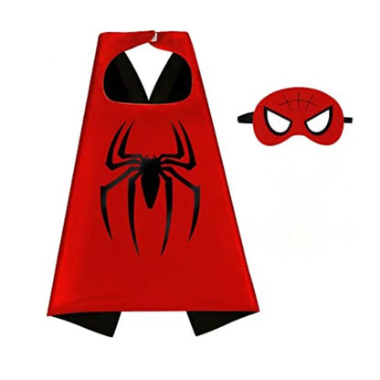 8 sets Superhero Capes for  Cool Halloween Costume Cosplay Festival Party Supplies Favors Dress Up for boys girls