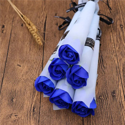 Rose Artificial Flower Gift for Girlfriend - Soap Rose Artificial Flower