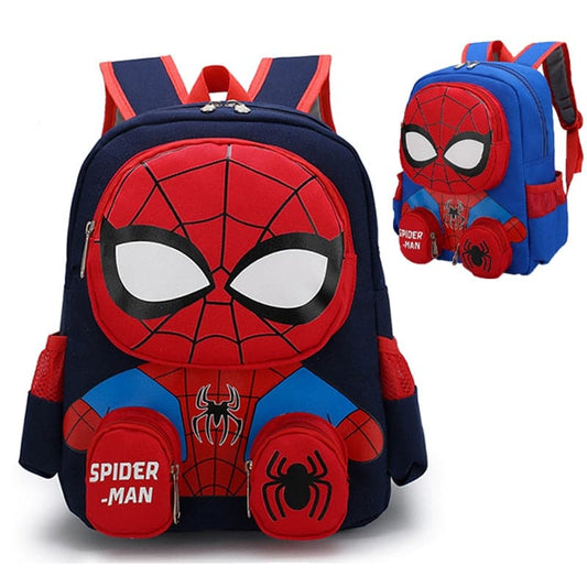 Disney Super Heroes Backpack: Cartoon 3D School Bag
