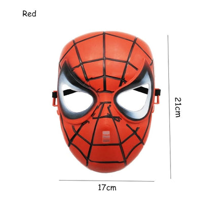 Cartoon Super Hero Spiderman Cloak Mask: Children Birthday Party Theme