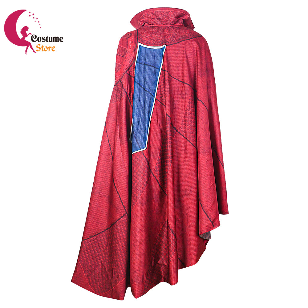 Doctor Steven Cosplay Superhero Strange in the Multiverse of Madness Cape Cloak Halloween Carnival Dr.Stephen Costume