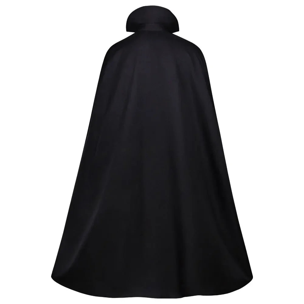 Halloween Vampire Costume Adult  Dracula Devil  Witch Cosplay Cape Medeival Gothic Steampunk Death Cloak Metal Chain