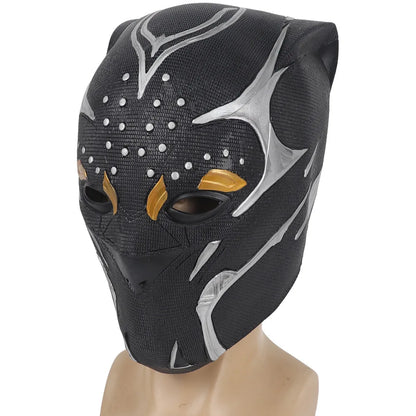 Movie Wakanda Forever Panther Shuri Cosplay Mask Adult Latex Helmet Masques Halloween Cosplay Costume Carnival Party Prop