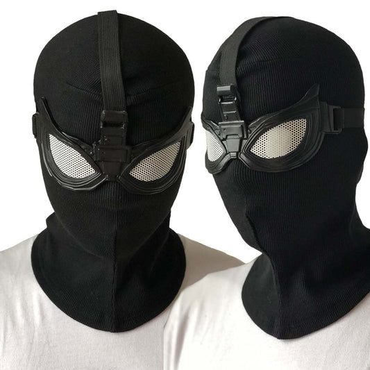 Marvel Spiderman Masks Superhero Peter Parker Cosplay Detachable Glasses Stealth Suit Headwear Helmet Halloween Costume Props
