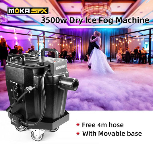 MOKA 3500w Dry Ice Machine: Low Lying Stage Effect