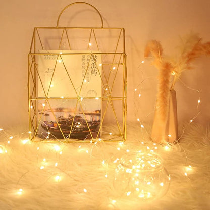 Waterproof USB String Light Without Battery Copper Wire Fairy Garland Light Lamp for Christmas Wedding Halloween Lighting