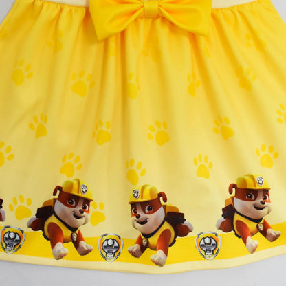 Kids Dresses for Girls Patrol Dog Halloween Cosplay Costumes Mascot Chase Dog Children Carnival Party Role Play Clothes for Girl