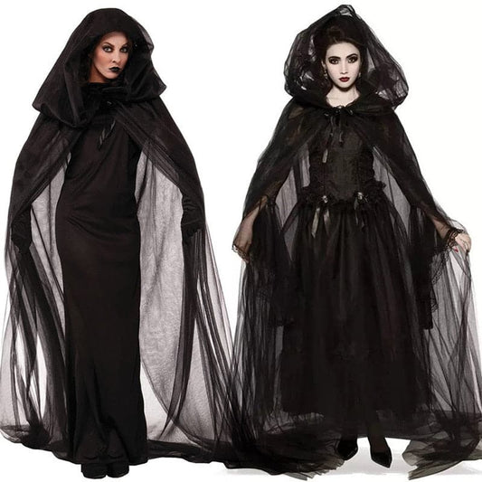 Witch Cosplay Costume: Scary Zombie Vampire Attire