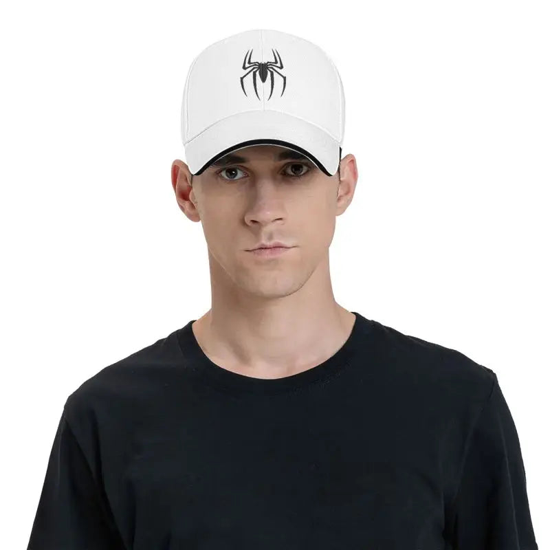 Personalized Spider Man Cartoon Superhero Baseball Cap Hip Hop Women Men's Adjustable Dad Hat Summer