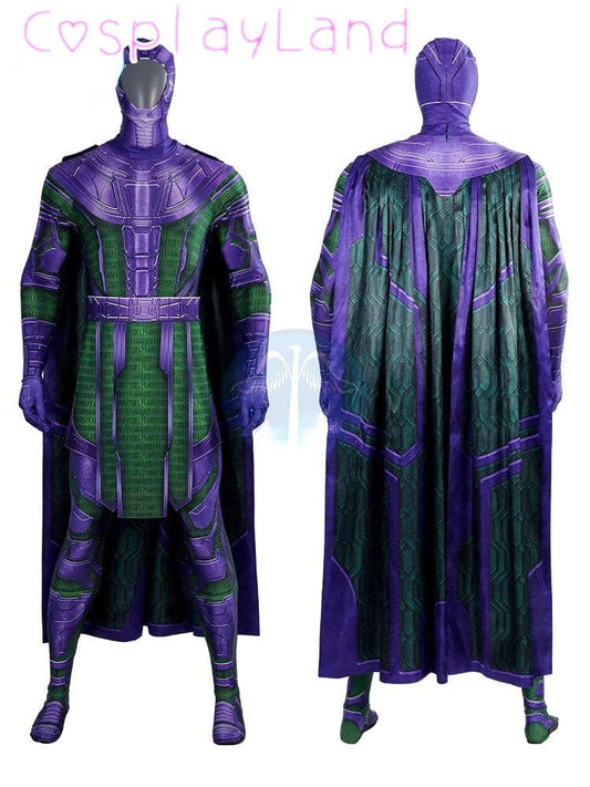 Ant 3 Quantumania Cosplay Kang Costume The Conqueror Nate Outfit 3D Printing Jumpsuit Fancy Battle Costume Carnival Halloween