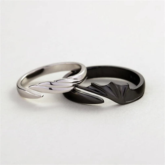 Fashion Simple Couple Ring For Women Men Romantic Adjustable Engagement Ring Wedding Jewelry Accessories Party Birthday Gift