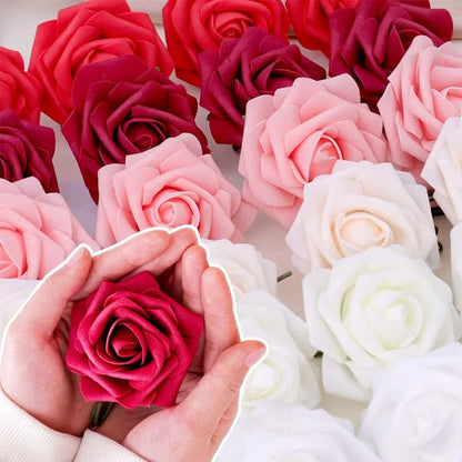 Artificial Rose Flowers for Bouquets - Flowers Diy Bouquets