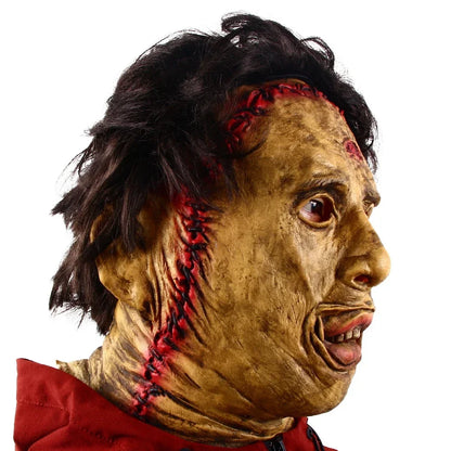 Texas Chainsaw Massacre Leatherface Mask Halloween Horror Fancy Dress Party Cosplay Latex Masks Halloween Party Supp