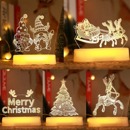 Christmas Elk Tree Ornament Merry Christmas Decorations For Home 2023 Xmas Navidad Noel Gifts Cristmas Decor Happy New Year