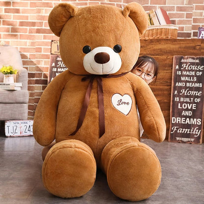 White Teddy Bear for Valentine Gift - Soft Plush Toy