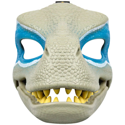 3D Dinosaur Mask Lifelike Raptor Dino Moving Jaw Dinosaur Mask High Quality PVC Headwear Halloween Children Toy Carnival Gift