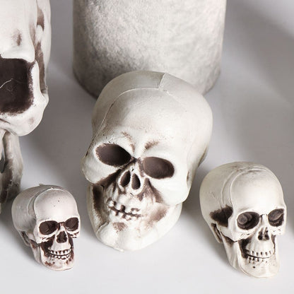 Halloween All Size Human Skull Head Skeleton Hanging Skull Style Photo Prop Home Festival Event Party Decoration Game Supplies