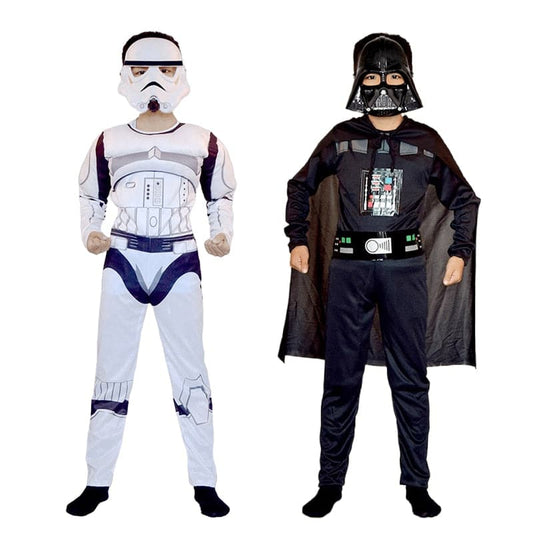 Kids Star Wars Costume Darth Vader Imperial Stormtrooper Cosplay Costumes Child Clothes Uniform Halloween Costume for Kid