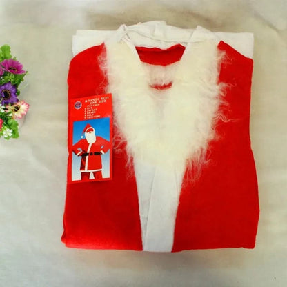 Santa Claus Dressing Up Clothes Christmas Set Christmas Apparel Christmas Men's Costume