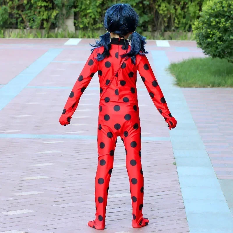 Kids Anime Black Boys Cat Costume with Mask Carnival Party Stage Performance Clothing for Children