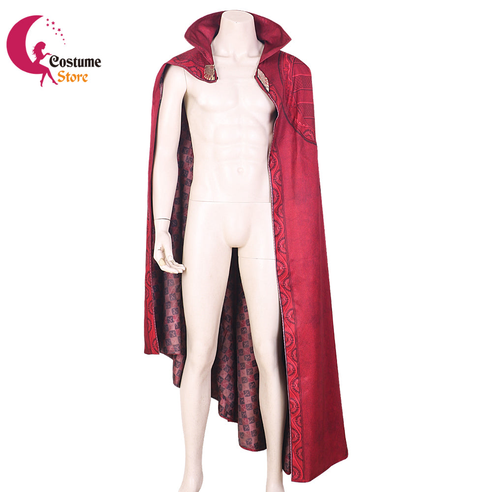 Doctor Steven Cosplay Superhero Strange in the Multiverse of Madness Cape Cloak Halloween Carnival Dr.Stephen Costume